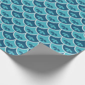 Aangepaste kleuren voor het Floral Pattern-patroon Cadeaupapier (Hoek)