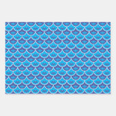 Aangepaste kleuren voor het Floral Pattern-patroon Inpakpapier Vel (Voorkant 3)