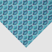 Aangepaste kleuren voor het Floral Pattern-patroon Tissuepapier (Detail)