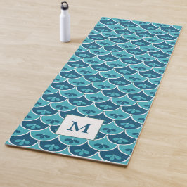Aangepaste kleuren voor het Floral Pattern-patroon Yogamat