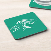 Aangepaste kleuren voor lioncoster uitvoeren bier onderzetter (Linkerzijde)