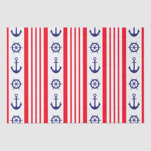 Aangepaste kleuren voor rode en blauwe autische kl tissuepapier (Voorkant)