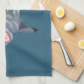Aangepaste kleuren voor Shark Kitchen Towel Theedoek (Quarter Fold)
