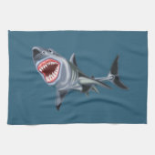 Aangepaste kleuren voor Shark Kitchen Towel Theedoek (Horizontaal)