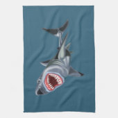 Aangepaste kleuren voor Shark Kitchen Towel Theedoek (Verticaal)