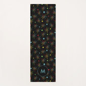 Aangepaste kleuren voor spatie-tijdperk Retro Yogamat (Voorkant)