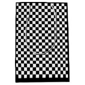 Aangepaste kleuren zwart/wit toetsenbord kleuren a medium cadeauzakje (Voorkant)