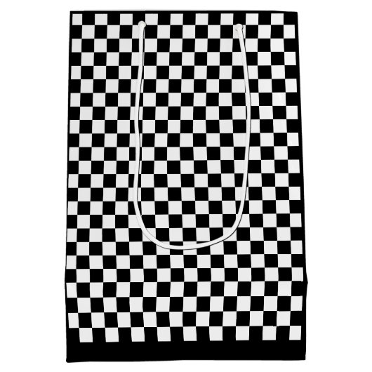 Aangepaste kleuren zwart/wit toetsenbord kleuren a medium cadeauzakje (Achterkant)