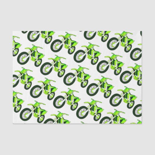 Aangepaste kleurenachtergrond groene vuile motorfi tissuepapier (Voorkant)