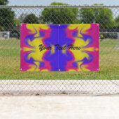 Aangepaste kleurenbanner spandoek (Insitu)