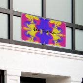 Aangepaste kleurenbanner spandoek (Buitenkant Gebouw)