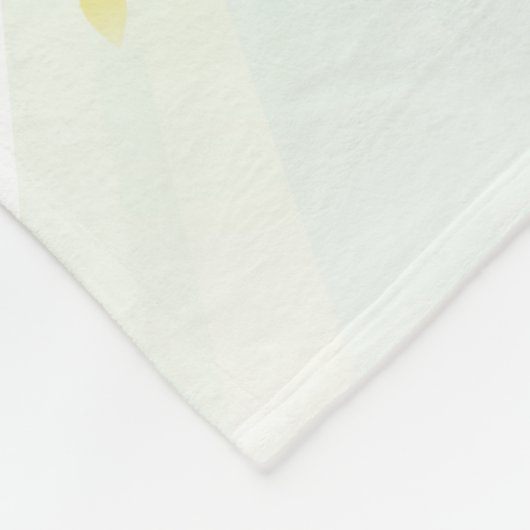 Aangepaste kleurenbeschermhuls fleece deken (Hoek)