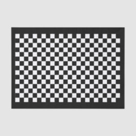 Aangepaste kleurencontrolerende partij zwart/wit tissuepapier