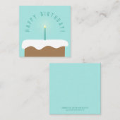 Aangepaste kleurencute geïllustreerde Kaart van de Notitiekaartje (Voorkant / Achterkant)