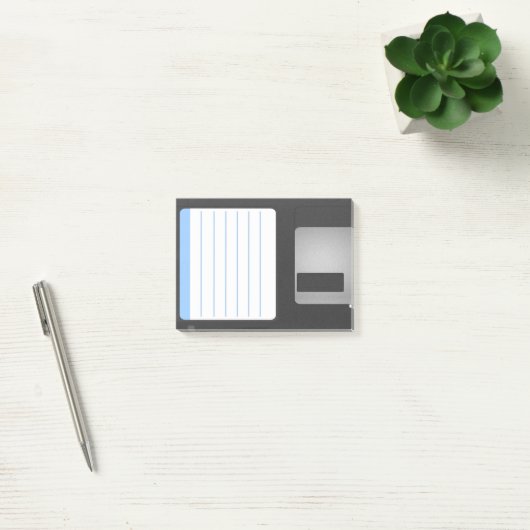 Aangepaste kleurendiskettestations post-it® notes (Kantoor)