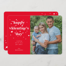 Aangepaste kleurenfoto Happy Valentijnsdag foto