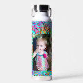 Aangepaste kleurenfoto waterfles (Voorkant)