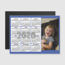 Aangepaste kleurenfotokalender
