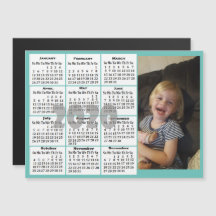 Aangepaste kleurenfotokalender