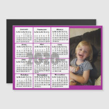Aangepaste kleurenfotokalender