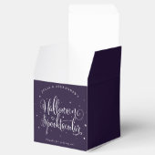 Aangepaste kleurenhalloween Spooktacular Favor Box Bedankdoosjes (Geopend)