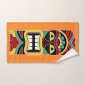 Aangepaste kleurenhanddoek voor Cool Tiki 2 Handdoek (Handdoek)