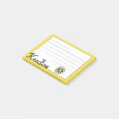 Aangepaste kleurenherkenning van werknemers na her post-it® notes (Schuin)