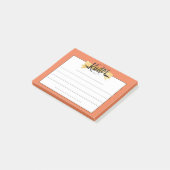 Aangepaste kleurenherkenning van werknemers na her post-it® notes (Schuin)