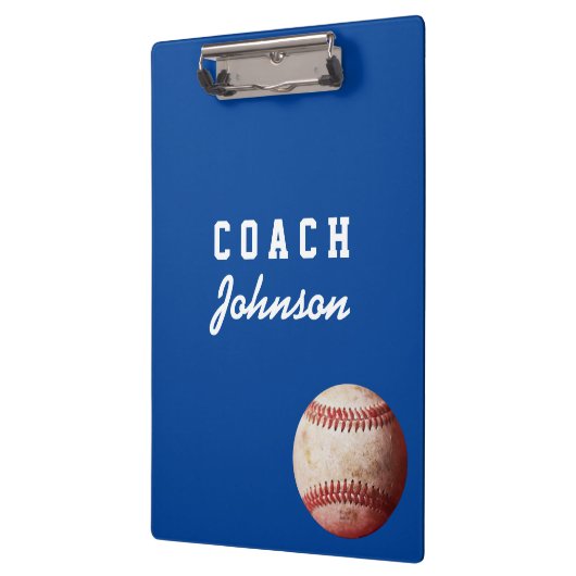 Aangepaste kleurenhonkbal klembord (Links)