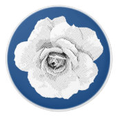 Aangepaste kleurenkast voor grafisch Roos Keramische Knop (Voorkant)