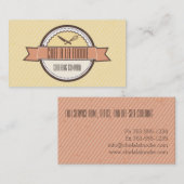 Aangepaste kleurenkooksmes whisky badge kookplaat visitekaartje (Voorkant / Achterkant)