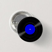 Aangepaste Kleurenlabel LP Vinyl Record Pin Button (Voorkant /achterkant)