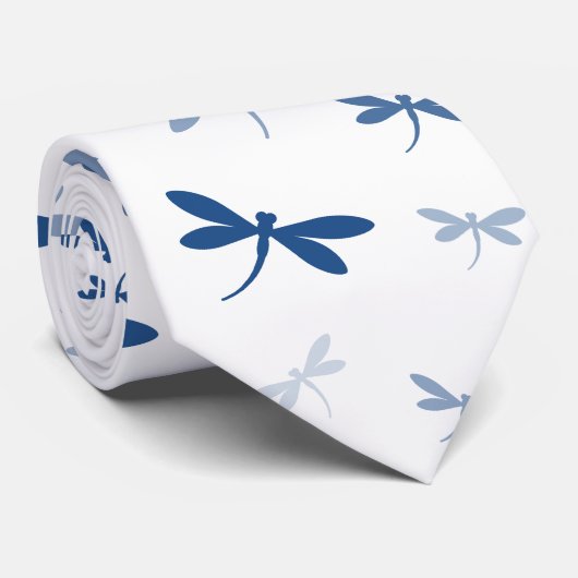 Aangepaste kleurenlibellen - Diverse schaduwen Stropdas (Opgerold)