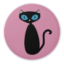 Aangepaste kleurenmod-kat - kabinetknop