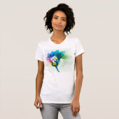 Aangepaste kleurenmonitor T-shirt (Voorkant volledig)