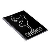 Aangepaste kleurennotebook breken notitieboek (Rechterzijde)