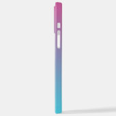 Aangepaste kleurenombre iPhone hoesje (Linkerkant)