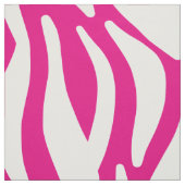 Aangepaste kleurenroze en witte zebra afdrukstruct stof (Swatch)