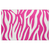 Aangepaste kleurenroze en witte zebra afdrukstruct stof (Fat Quarter)