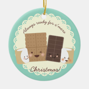 Aangepaste kleurenscores voor kerstversiering keramisch ornament