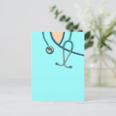 Aangepaste kleurenscrobs briefkaart (Staand voorkant)