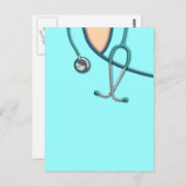 Aangepaste kleurenscrobs briefkaart (Voorkant / Achterkant)