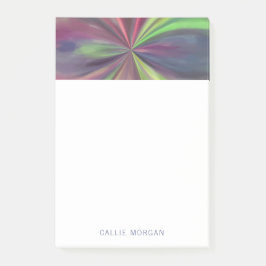 Aangepaste kleurenselectie van blauw, groen en mag post-it® notes