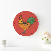 Aangepaste kleurenwandklok voor rooster grote klok (Huis)