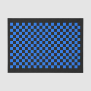 Aangepaste kleurenzwarte/blauwe controlegroep tissuepapier