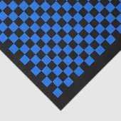 Aangepaste kleurenzwarte/blauwe controlegroep tissuepapier (Detail)