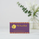 Aangepaste kleurgarens breinaalden voor kuikenbize visitekaartje (Staand voorkant)