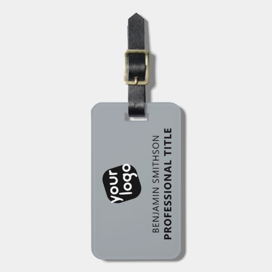 Aangepaste kleurnaam Titel Voeg hier uw Logo toe B Bagagelabel (Voorkant verticaal)