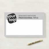 Aangepaste kleurnaam Titel Voeg hier uw Logo toe B Post-it® Notes (Op bureau)