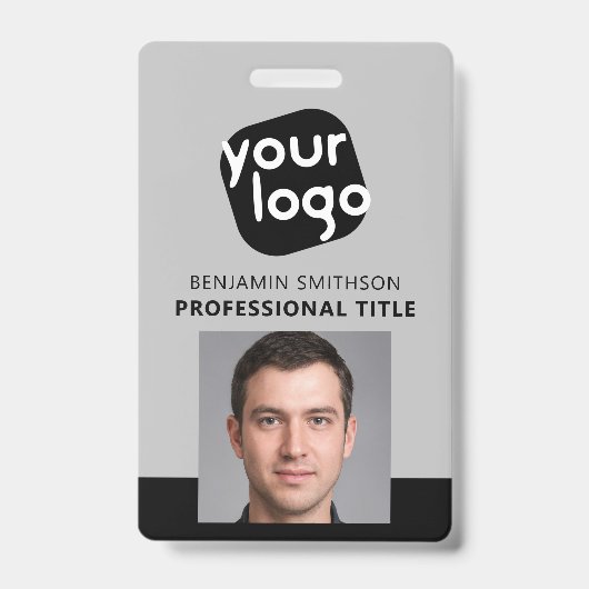 Aangepaste Kleurnaam Titel Voeg uw logo hier toe M Badge (Voorzijde)